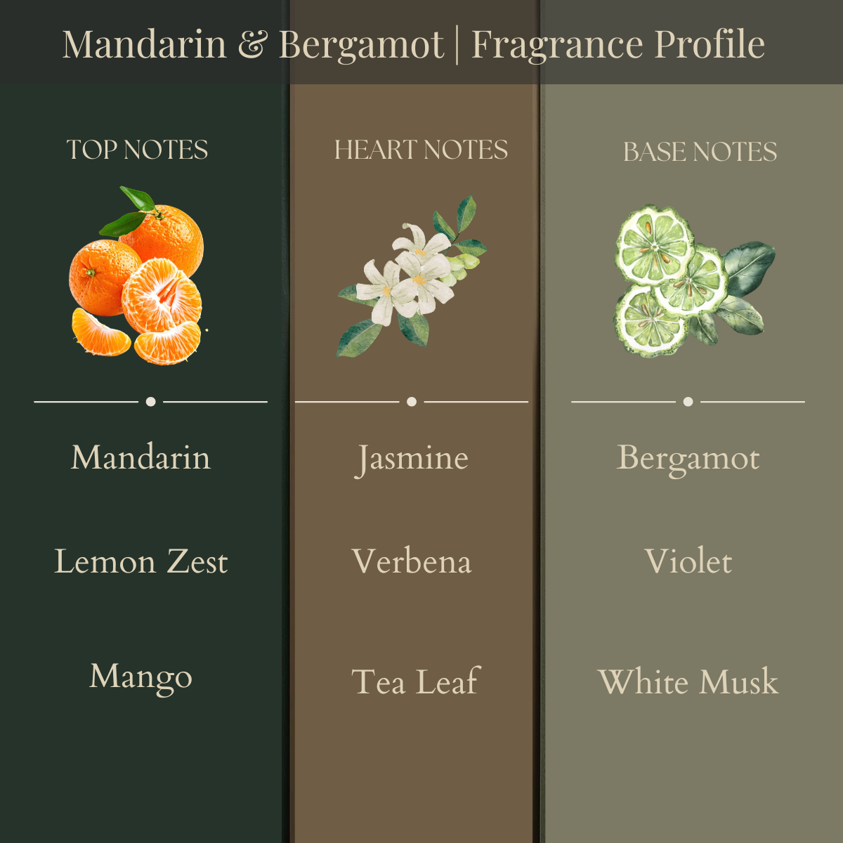 Mandarin & Bergamot | Fragrance Mist