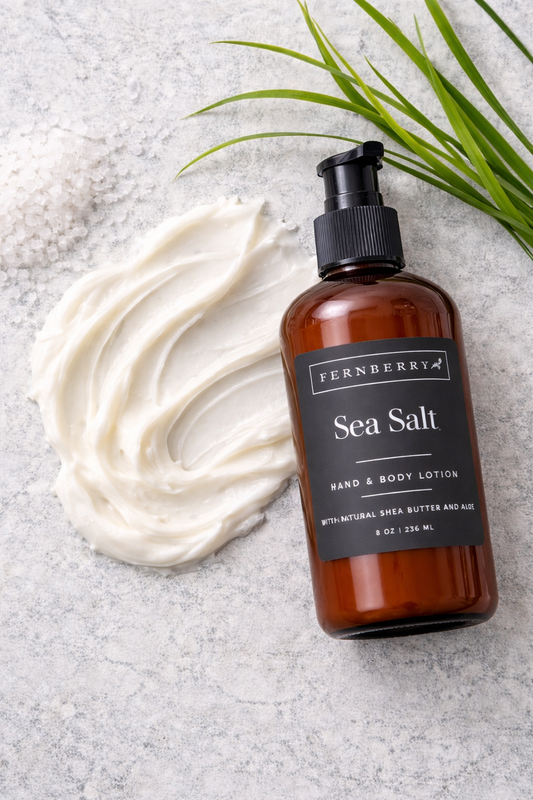 Sea Salt | 8 oz. Hand + Body Lotion