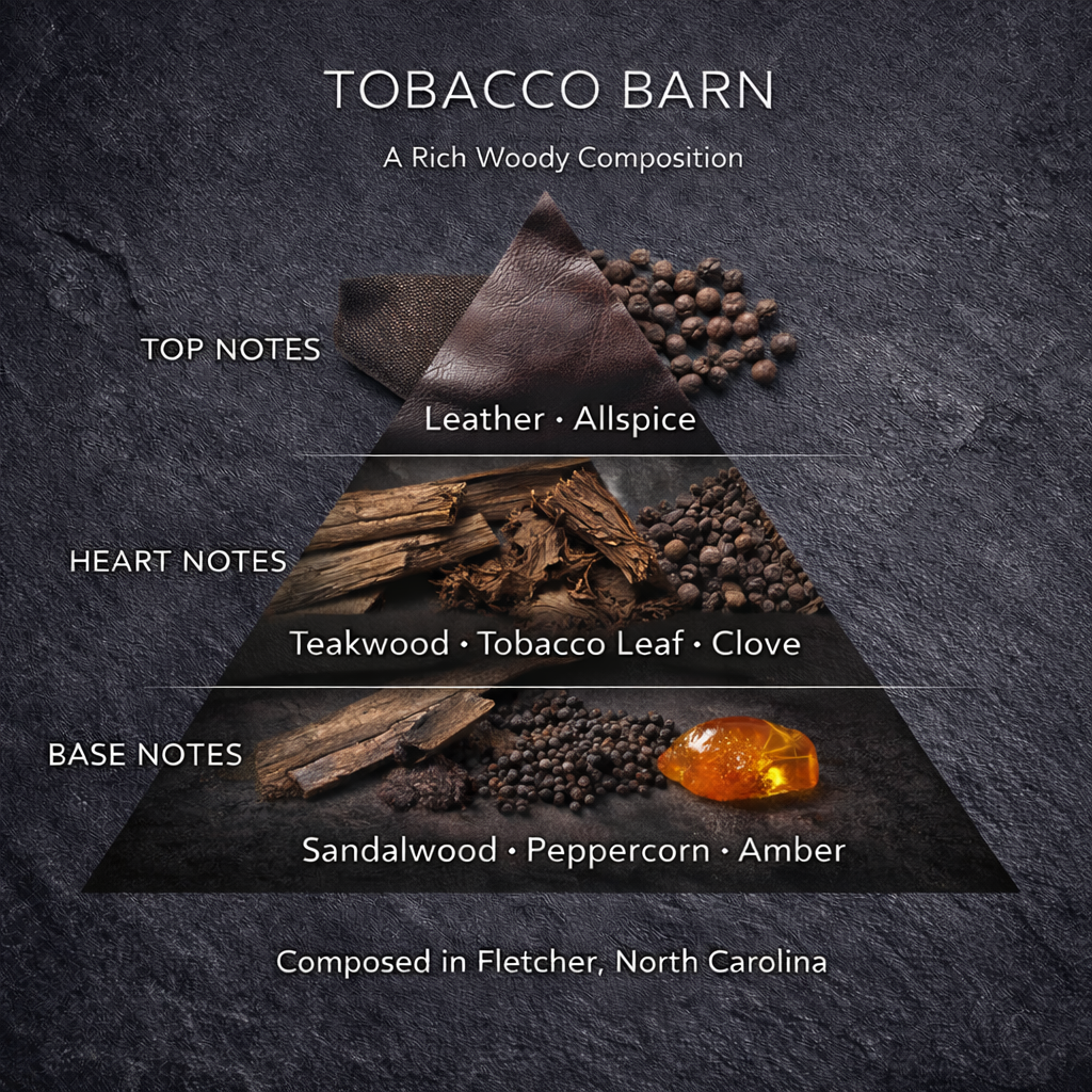 Tobacco Barn | 8oz Wood Wick Candle