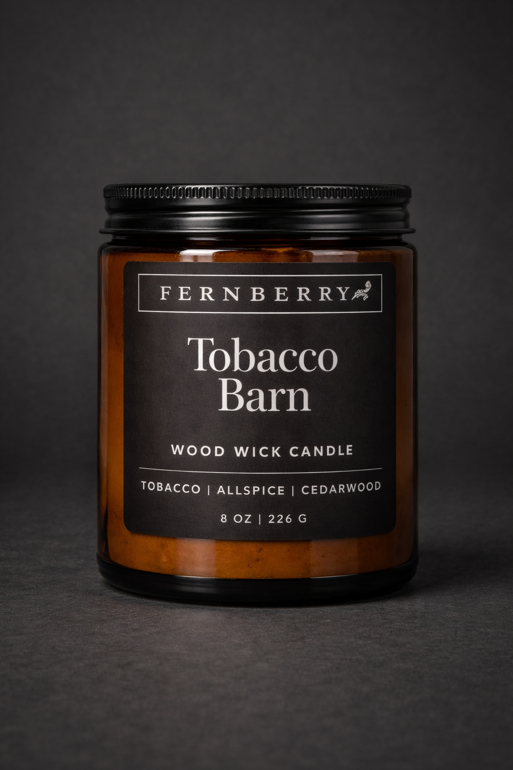 Tobacco Barn | 8oz Wood Wick Candle